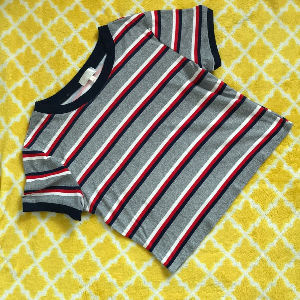 Strip crop top